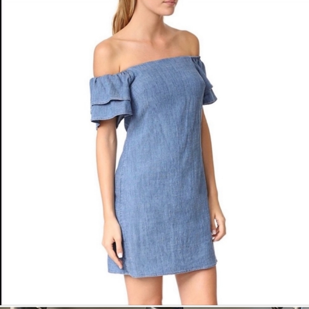 Alice + Olivia Tula Chambray Dress  NWOT